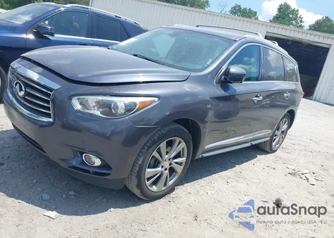 2014 Infiniti Qx60 z USA, uszkodzony, nr VIN 5N1AL0MN4EC504215